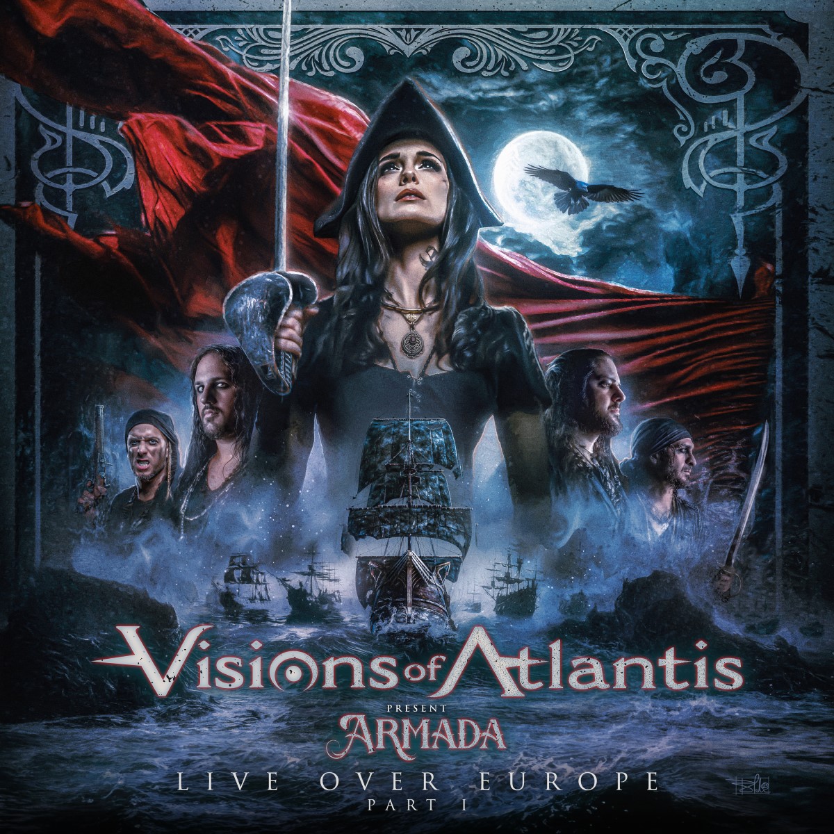 Visions Of Atlantis - Armada Live Over Europe