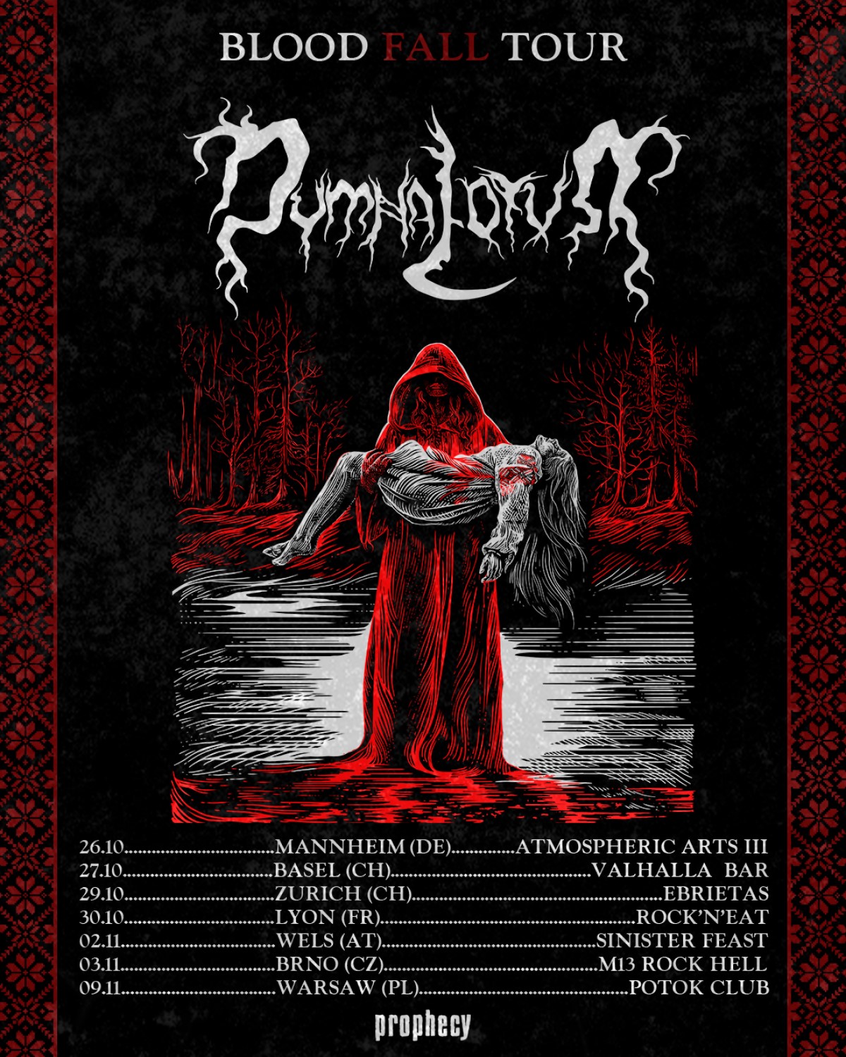 Dymna Lotva - European Blood Fall Tour 2024