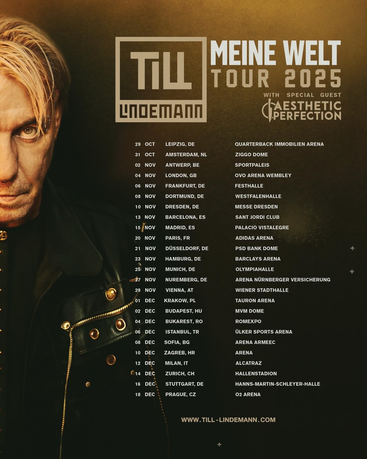 Till Lindemann - Meine Welt Tour 2025