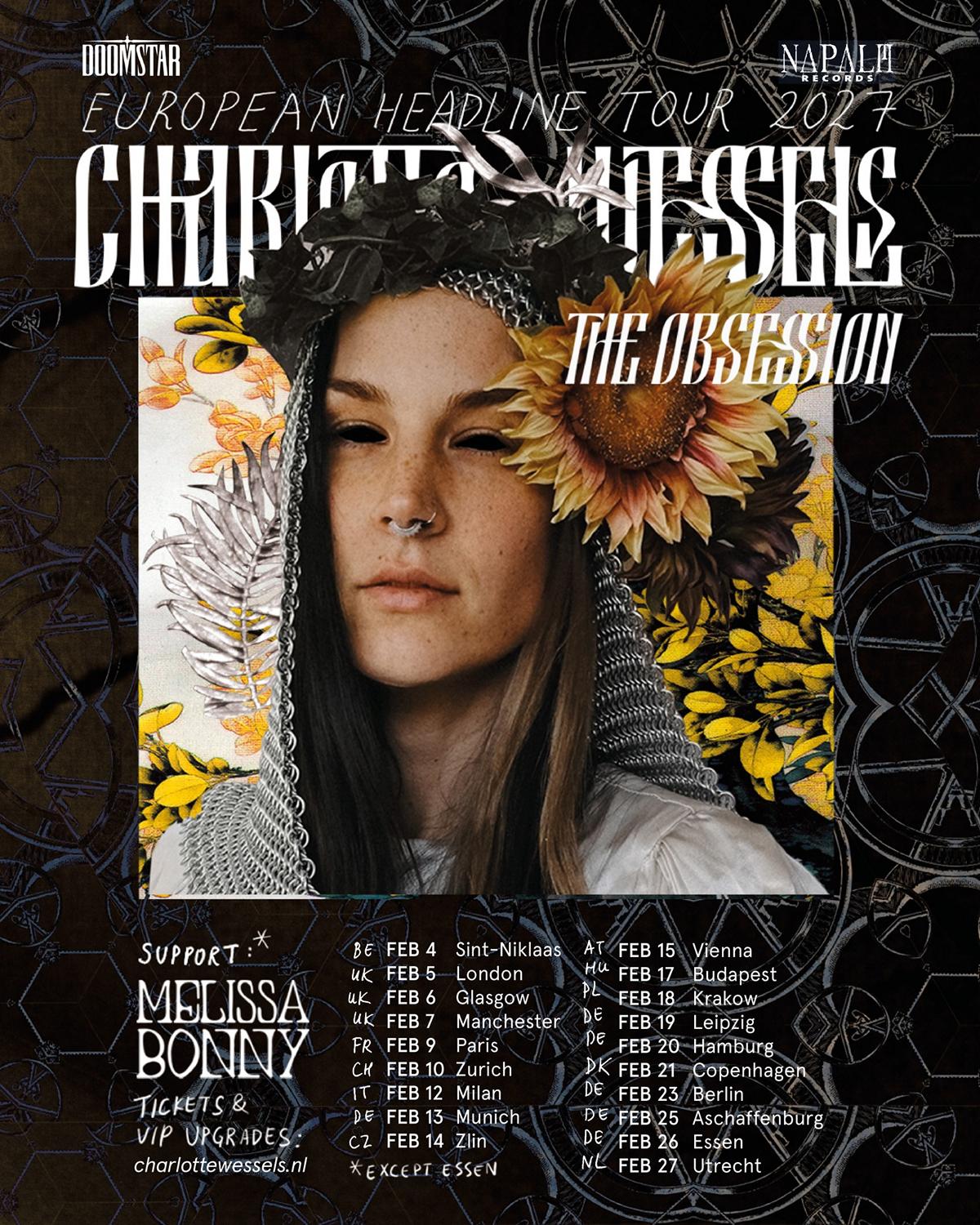 Charlotte Wessels - 2027 EU + UK Tour