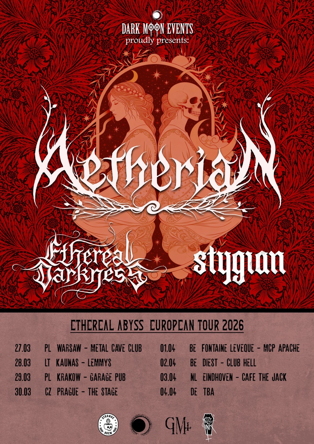 Ethereal Darkness - Ethereal Abyss European Tour 2026