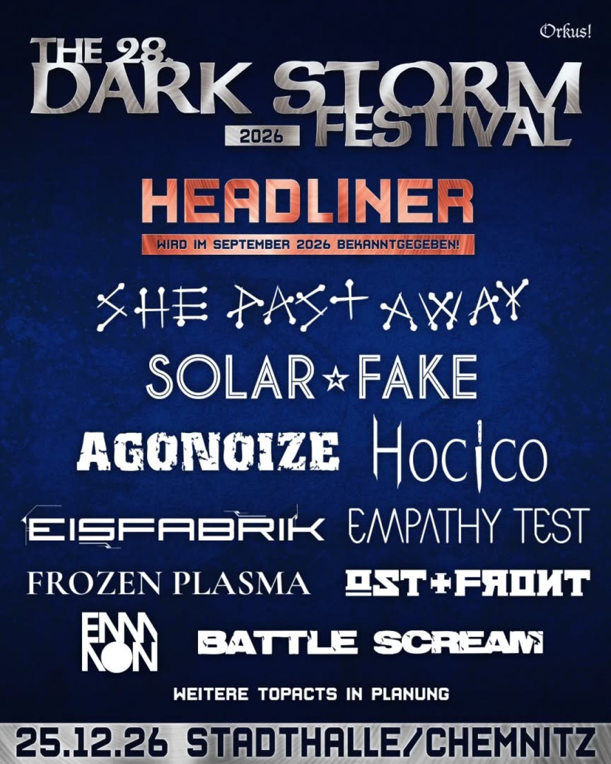 The Dark Storm Festival 2026
