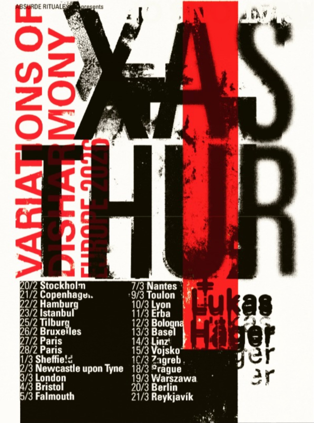 Xasthur - European Tour 2026