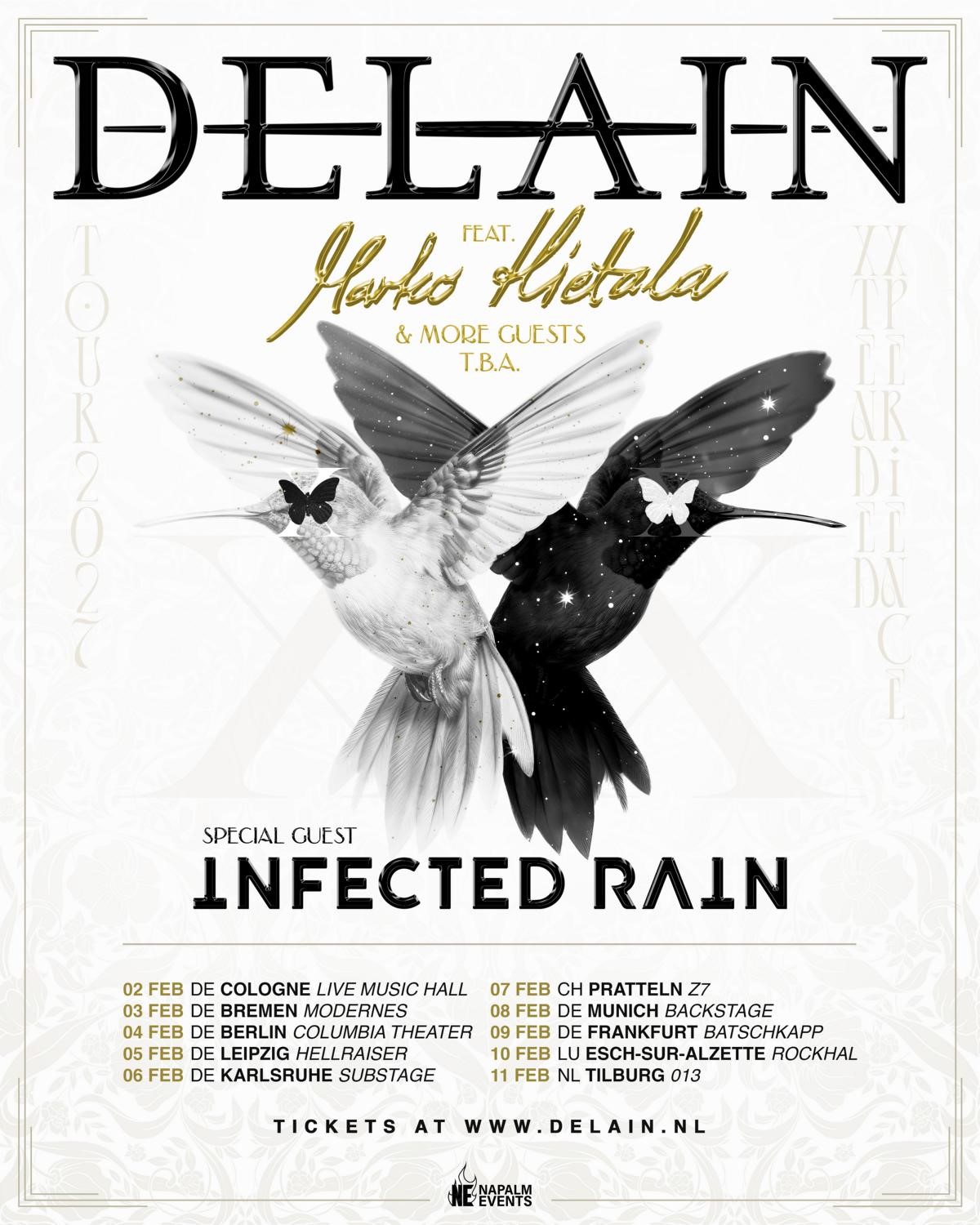 Delain - 2027 Tour