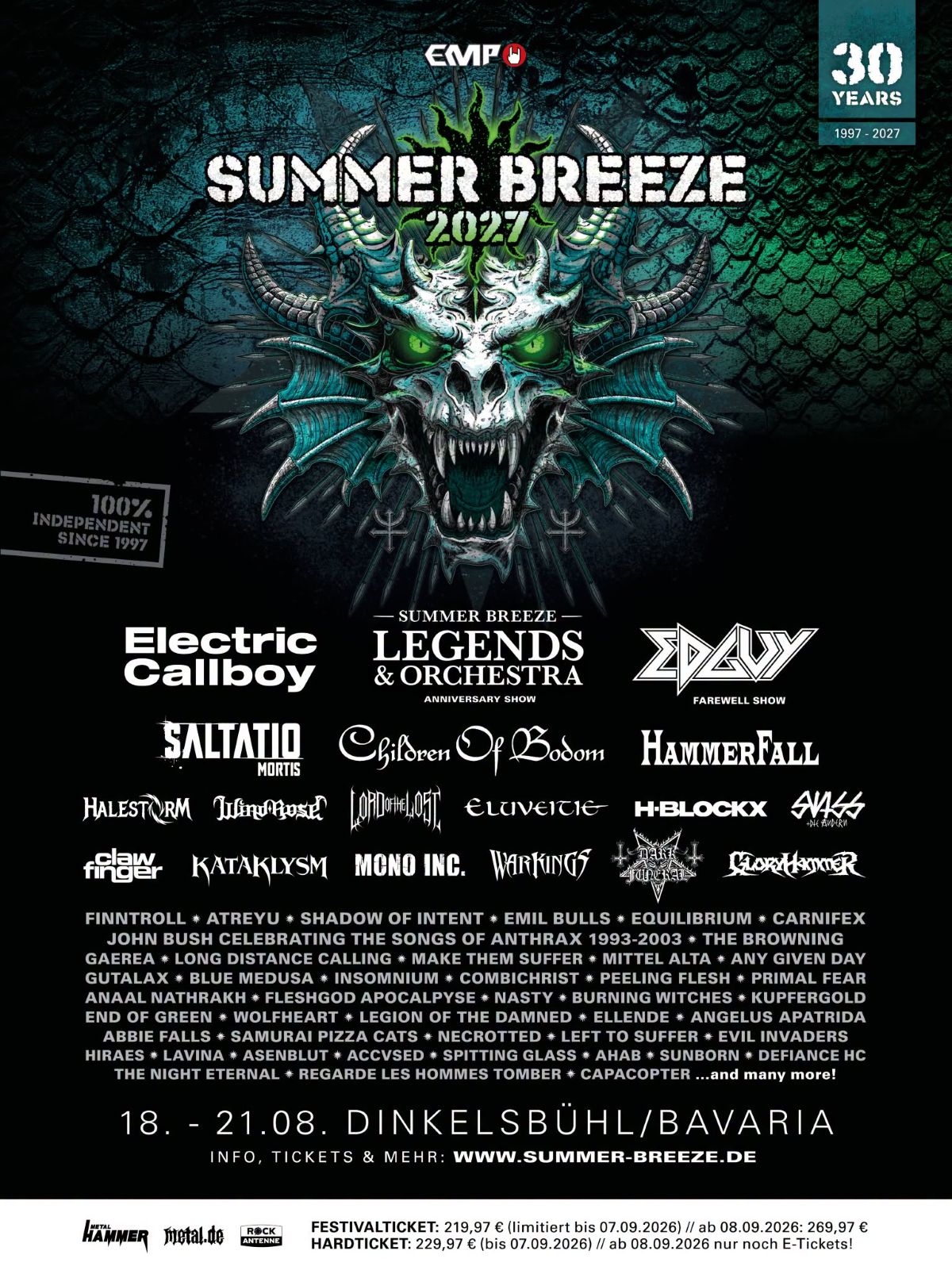 Summer Breeze Festival 2027