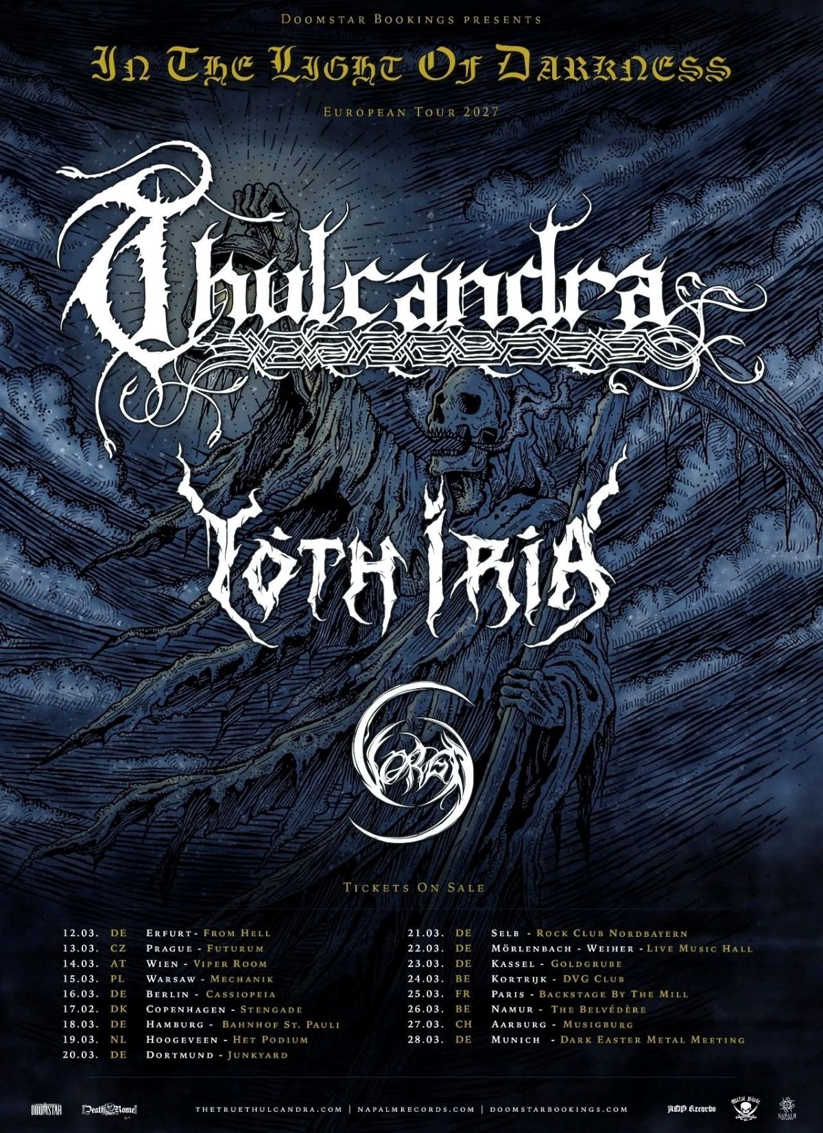 Yoth Iria - In The Light Of Darkness European Tour 2027