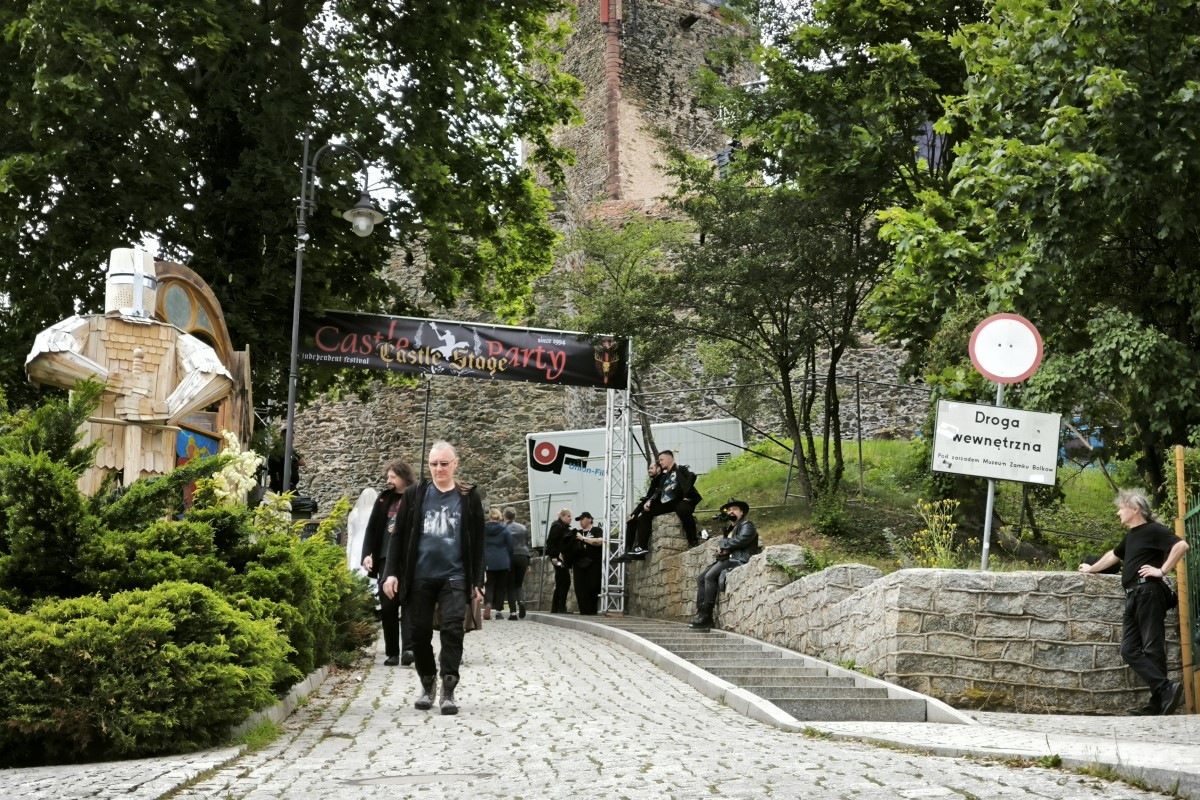 Castle Party Festival - Castle Stage entrance
