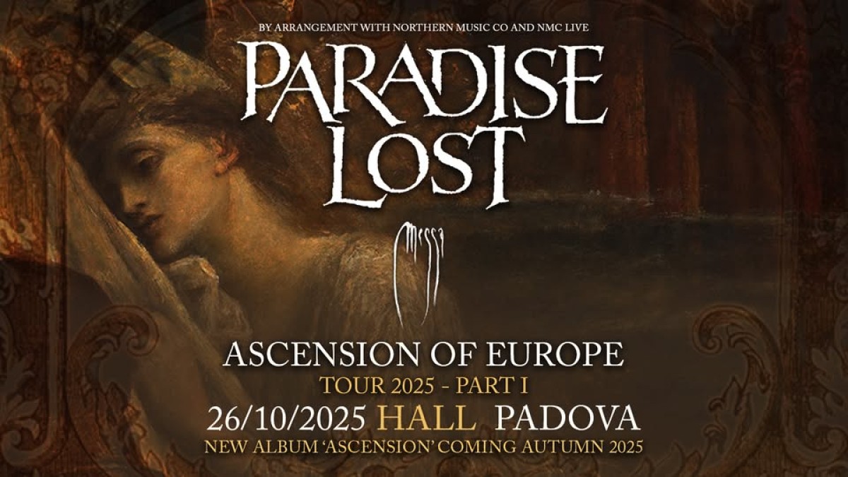 PARADISE LOST + MESSA -  Concert (26 October, Hall, Padua, Italy)